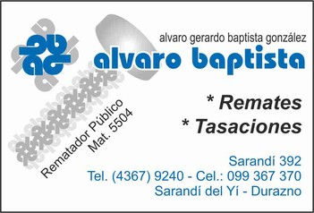 Alvaro Baptista Rematador