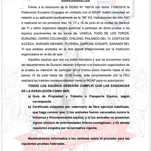 COMUNICADO IMPORTANTE