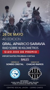 Próximo Raid 26 de Mayo