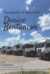 Transporte de Hacienda Denice Bentancor